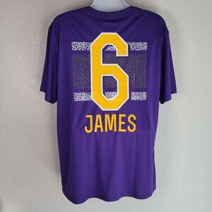 Los Angeles Lakers Lebron James #6 NBA Shooting Shirt